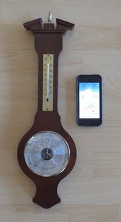 Barometer and iPhone